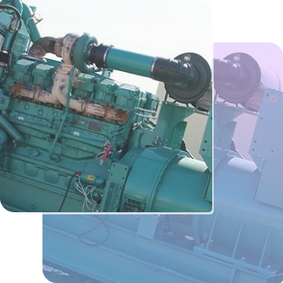 Industrial diesel generators for company in Dubai